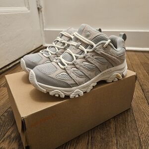 Merrell Moab 3 Hiking Shoes Womens US 8 EUR 38.5 in Gray Highrise